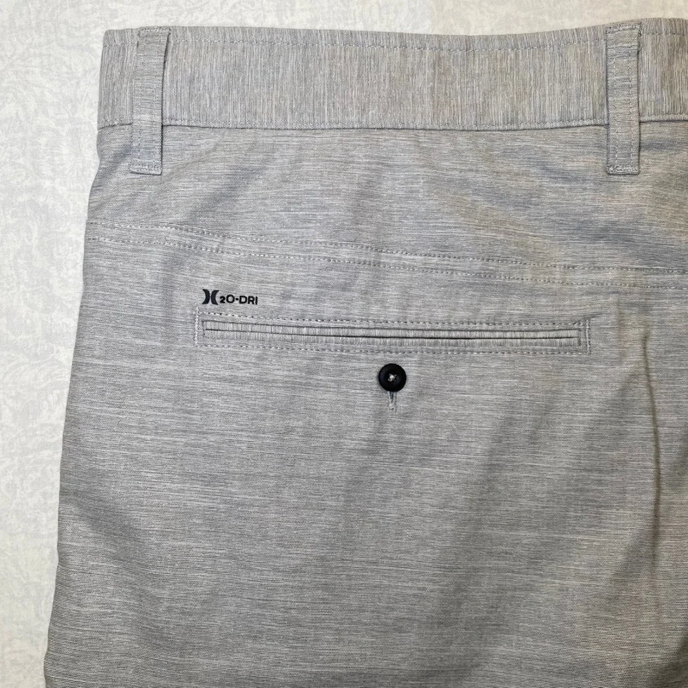 Hurley Dri-FIT Hybrid‎ Shorts Gray Heather Men's Size 40 Stretch Chino